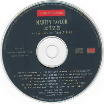 CD Chet Atkins: Portraits