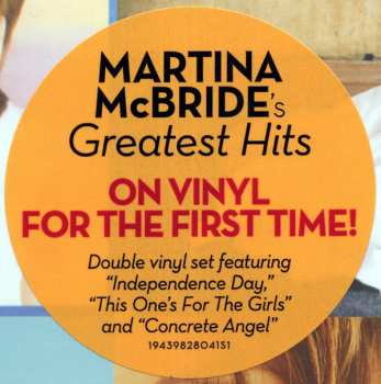 2LP Martina McBride: Greatest Hits: The RCA Years