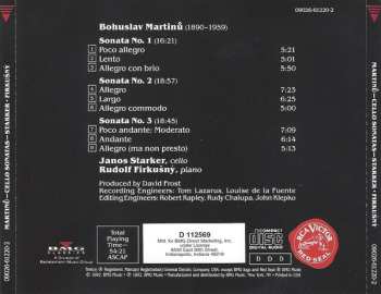 CD Bohuslav Martinů: Cello Sonatas