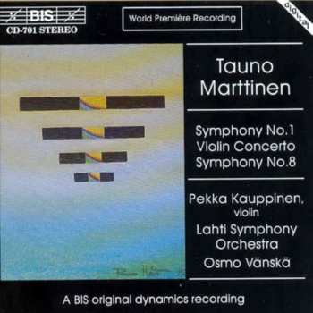 CD Lahti Symphony Orchestra: Symphony No.1, Violin Concerto, Symphony No.8