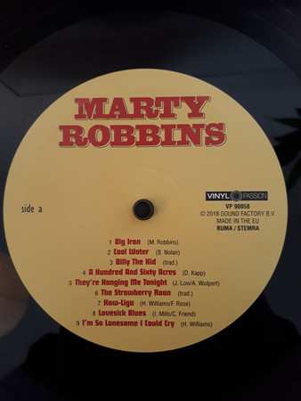 LP Marty Robbins: Gunfighter Ballads And Trailsongs Plus Bonus Tracks From Marty Sings Hank