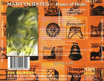 CD Martyn Bates: Dance Of Hours