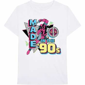 Merch Marvel Comics: T-Shirt Deadpool Made In The 90s 