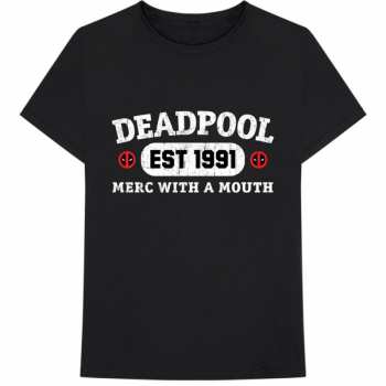 Merch Marvel Comics: T-Shirt Deadpool Merc With A Mouth 