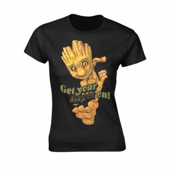 Merch Marvel Guardians Of The Galaxy Vol 2: T-Shirt Frauen Groot - Dance