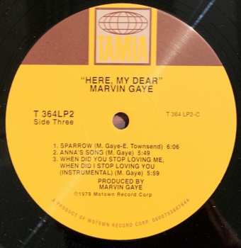 2LP Marvin Gaye: Here, My Dear