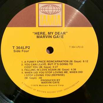 2LP Marvin Gaye: Here, My Dear