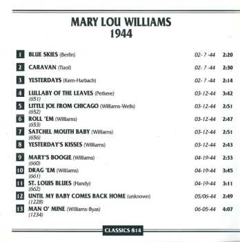CD Mary Lou Williams: 1944