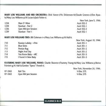 CD Mary Lou Williams: 1944