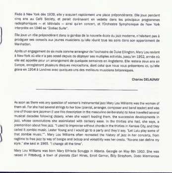 CD Mary Lou Williams: Mary Lou Williams Plays In London