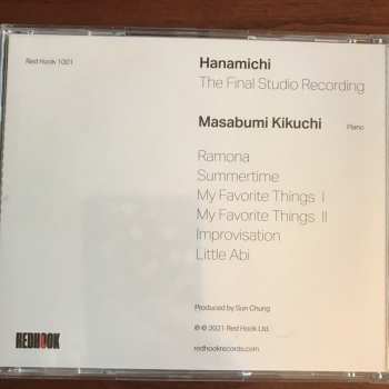 CD Masabumi Kikuchi: Hanamichi - The Final Studio Recording