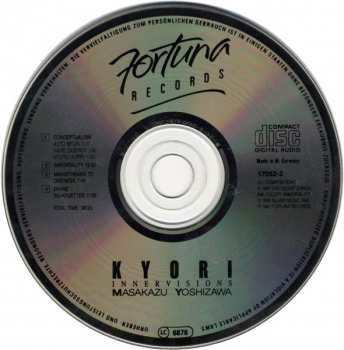 CD Masakazu Yoshizawa: Kyori - Innervisions