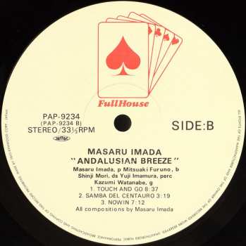 CD Masaru Imada: Andalusian Breeze