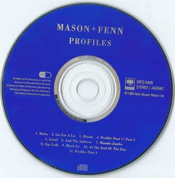CD Nick Mason: Profiles