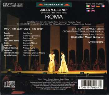 2CD/Box Set Jules Massenet: Roma