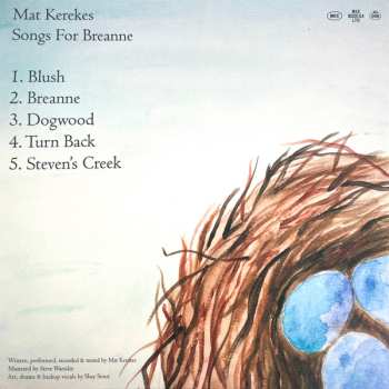 LP Mat Kerekes: Songs For Breanne CLR | LTD