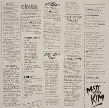 LP/SP Matt & Kim: Grand CLR