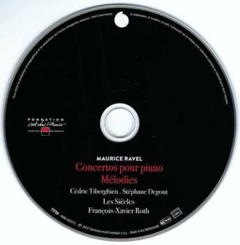 CD Maurice Ravel: Concertos Pour Piano / Mélodies