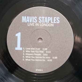 2LP Mavis Staples: Live In London