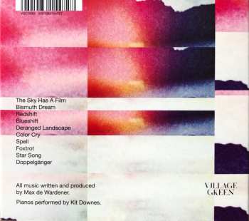 CD Max de Wardener: Music For Detuned Pianos