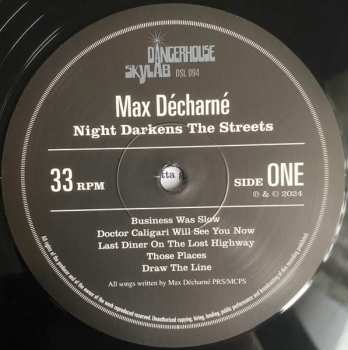 LP Max Decharne: Night Darkens The Streets