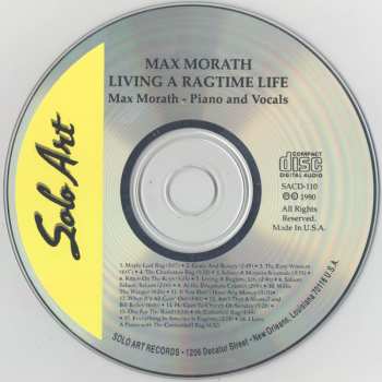 CD Max Morath: Living A Ragtime Life