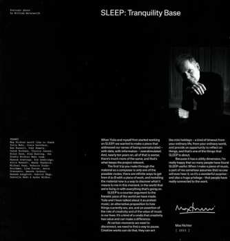 LP Max Richter: SLEEP: Tranquility Base
