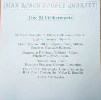 CD Max Roach Double Quartet: Live At Vielharmonie