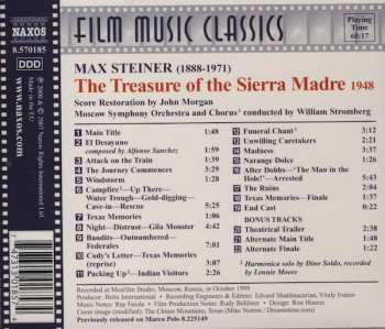CD Max Steiner: The Treasure Of The Sierra Madre