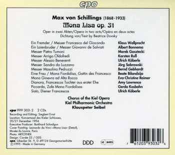 2CD/Box Set Philharmonisches Orchester Kiel: Mona Lisa