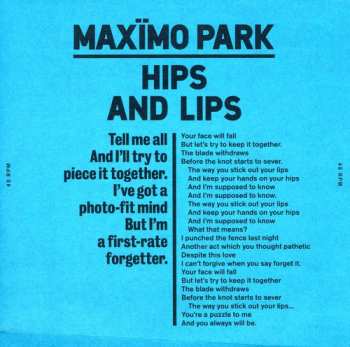 SP Maxïmo Park: Hips And Lips