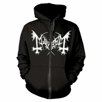 Merch Mayhem: Sweatshirt mit Reißverschluss De Mysteriis Dom Sathanas