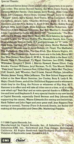 LP MC Hammer: Let's Get It Started