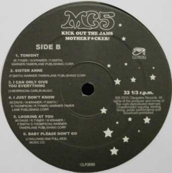 LP MC5: Kick Out The Jams Motherfucker! CLR | LTD