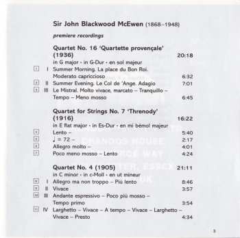 CD Chilingirian String Quartet: String Quartets Volume 1