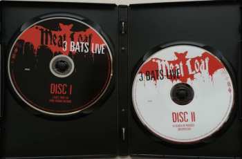 2DVD Meat Loaf: 3 Bats Live