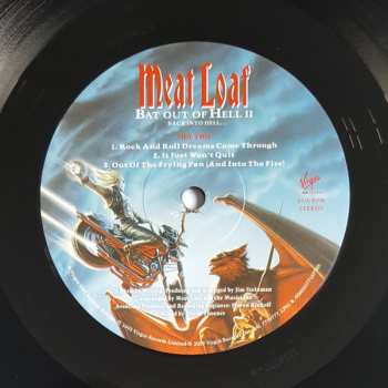 2LP Meat Loaf: Bat Out Of Hell II: Back Into Hell