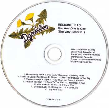 CD Medicine Head: One And One Is One - The Very Best Of Medicine Head