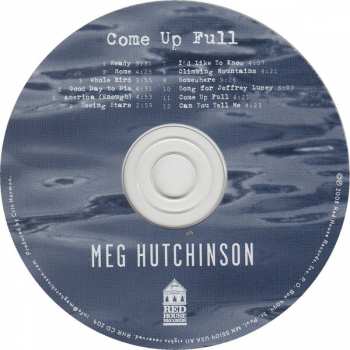 CD Meg Hutchinson: Come Up Full