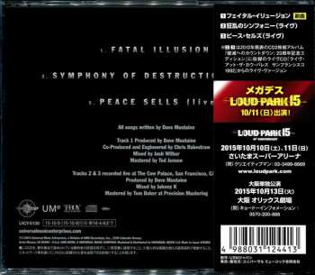 CD Megadeth: Fatal Illusion