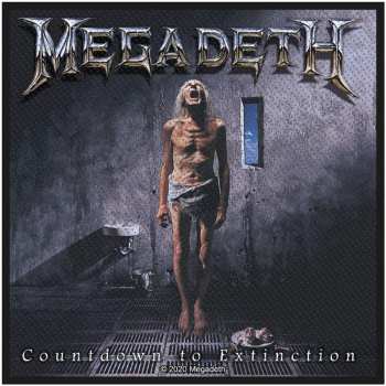 Merch Megadeth: Aufnäher Countdown To Extinction