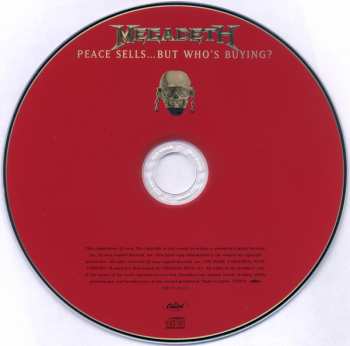 CD Megadeth: Peace Sells... But Who's Buying? = ピース・セルズ...バット・フーズ・バイイング?