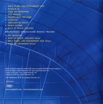 CD Megadeth: Rust In Peace = ラスト・イン・ピース