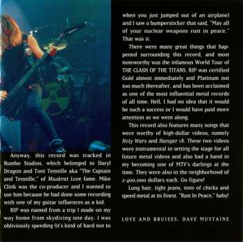 CD Megadeth: Rust In Peace = ラスト・イン・ピース