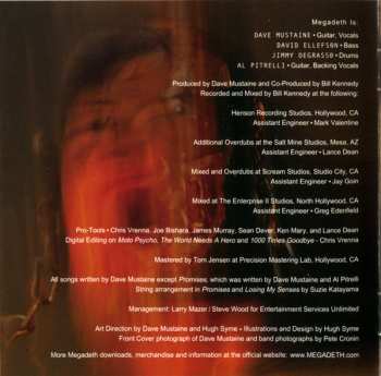 CD Megadeth: The World Needs A Hero