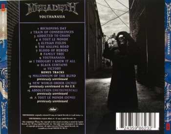 CD Megadeth: Youthanasia