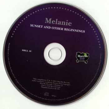 CD Melanie: Sunset And Other Beginnings