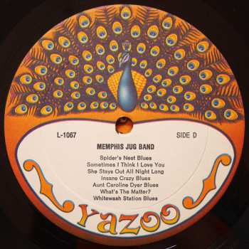 2LP Memphis Jug Band: Memphis Jug Band