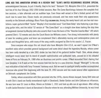 CD Memphis Slim And The House Rockers: The Come Back