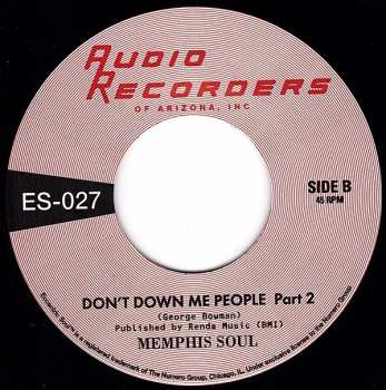 SP Memphis Soul: Don't Down Me People
